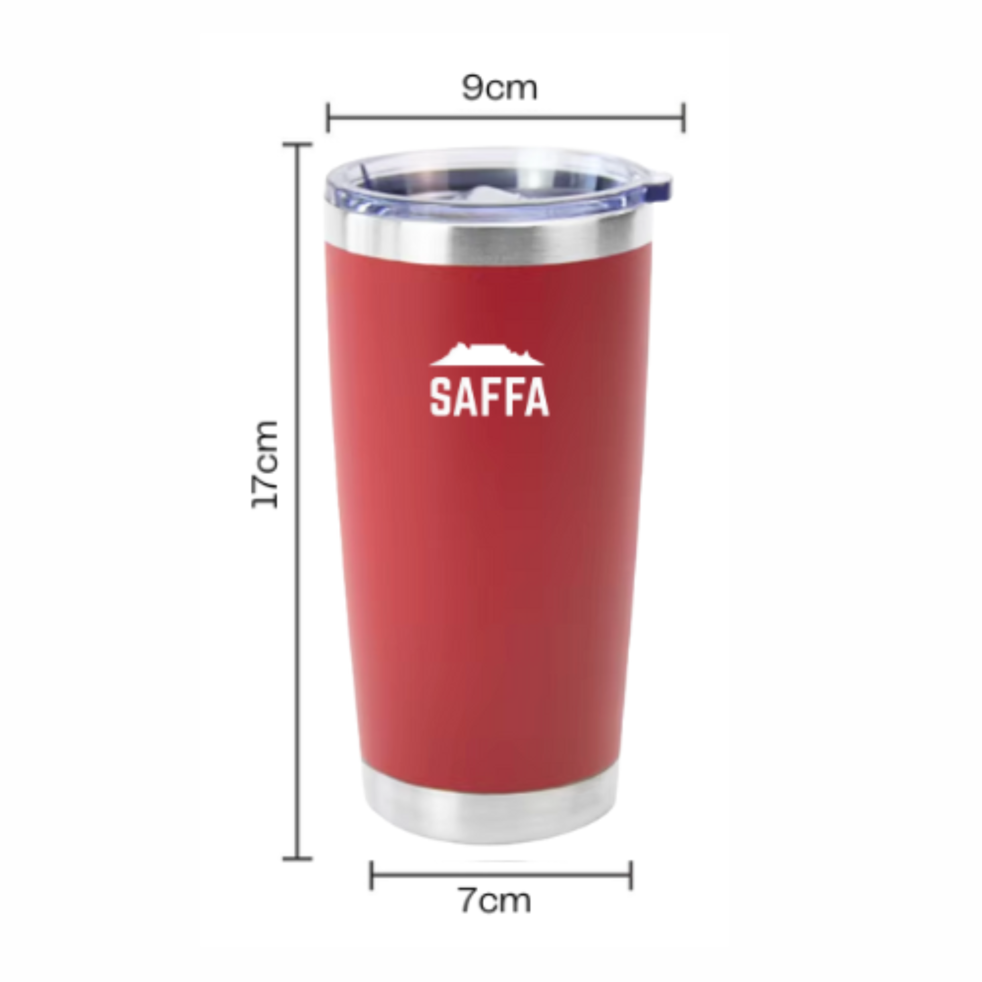 The Saffa 590ml Double-Wall Travel Flask