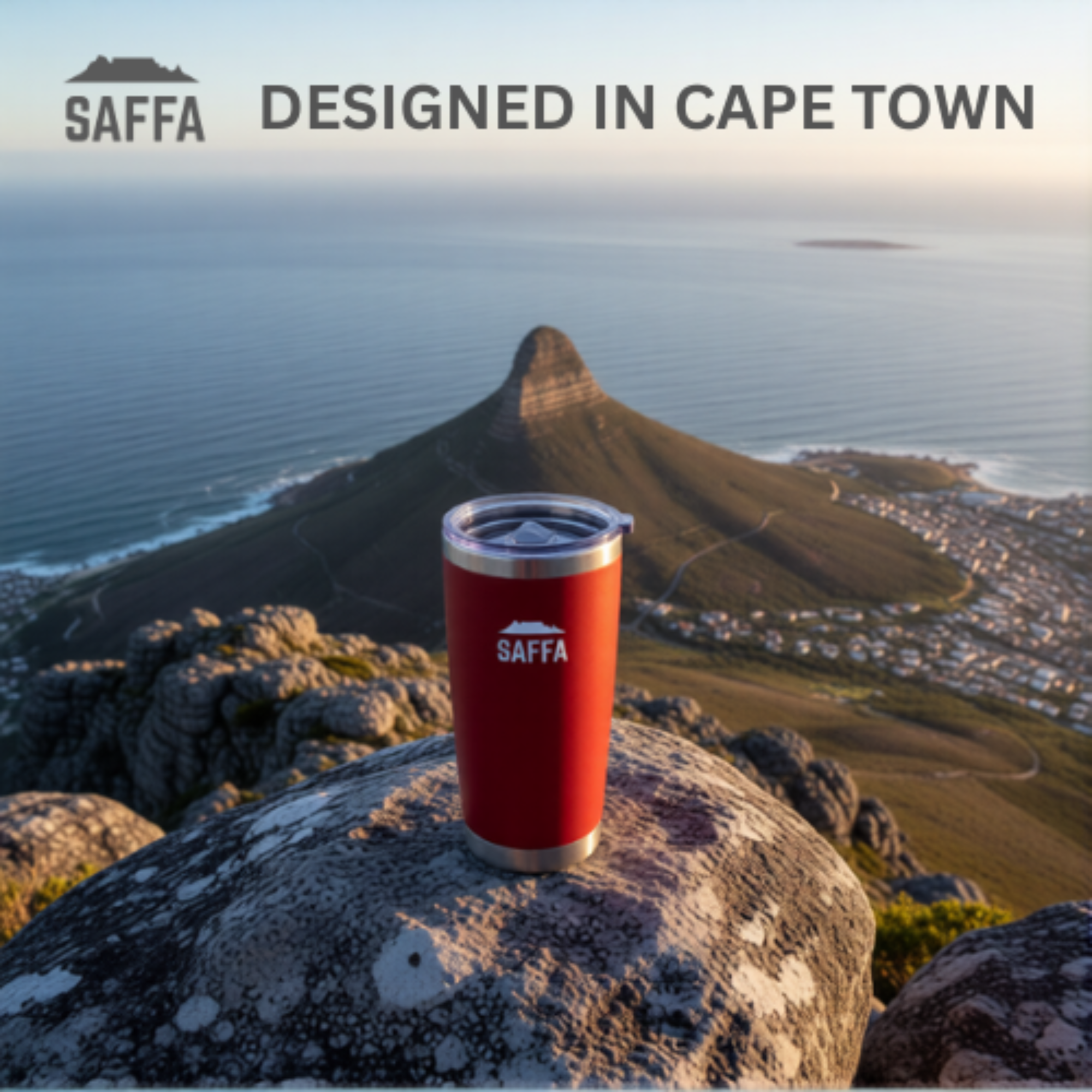 The Saffa 590ml Double-Wall Travel Flask