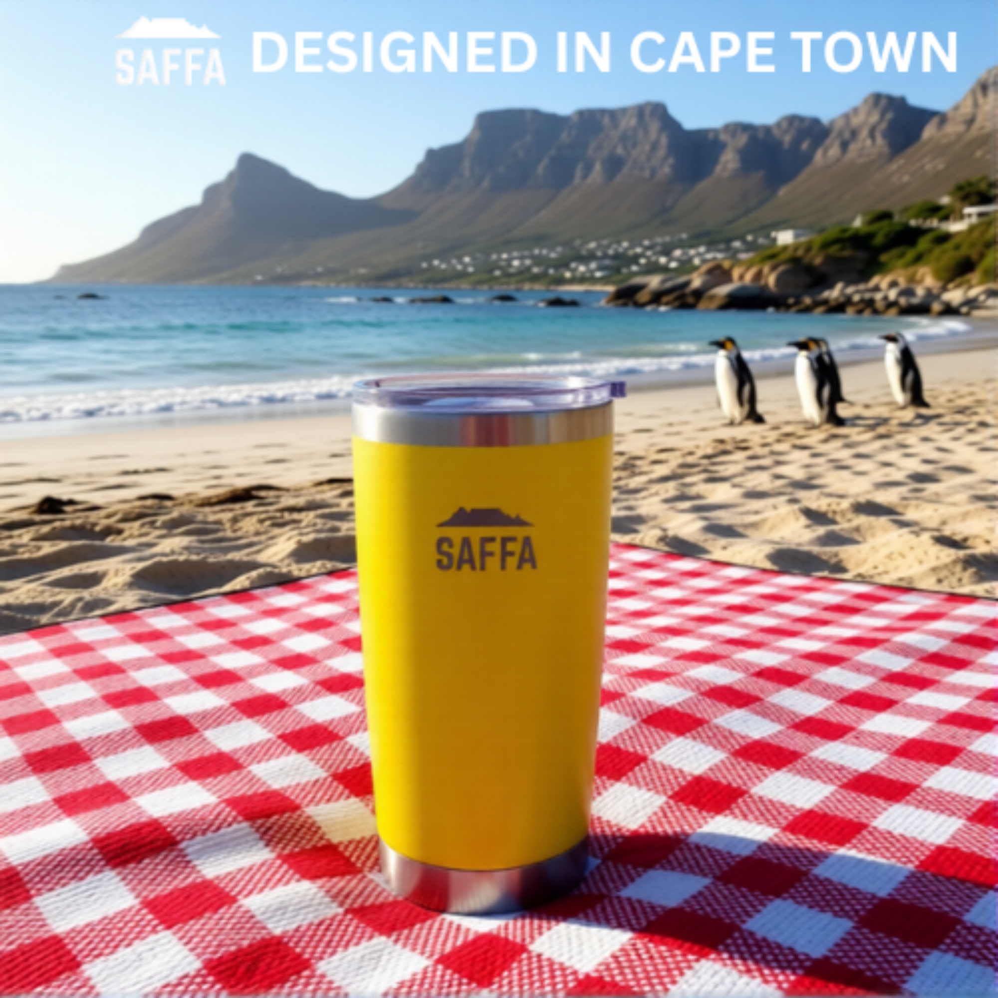 The Saffa 590ml Double-Wall Travel Flask