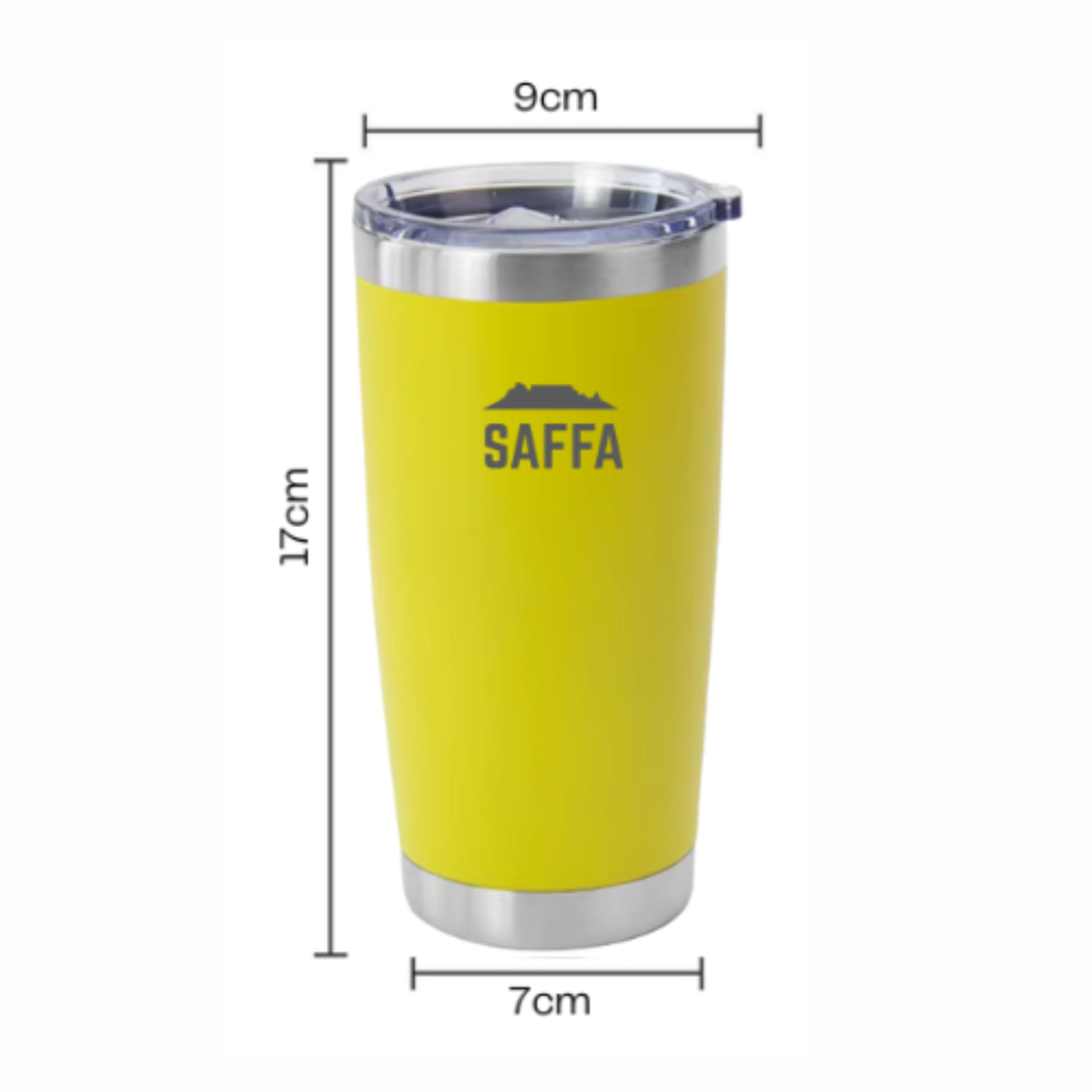 The Saffa 590ml Double-Wall Travel Flask